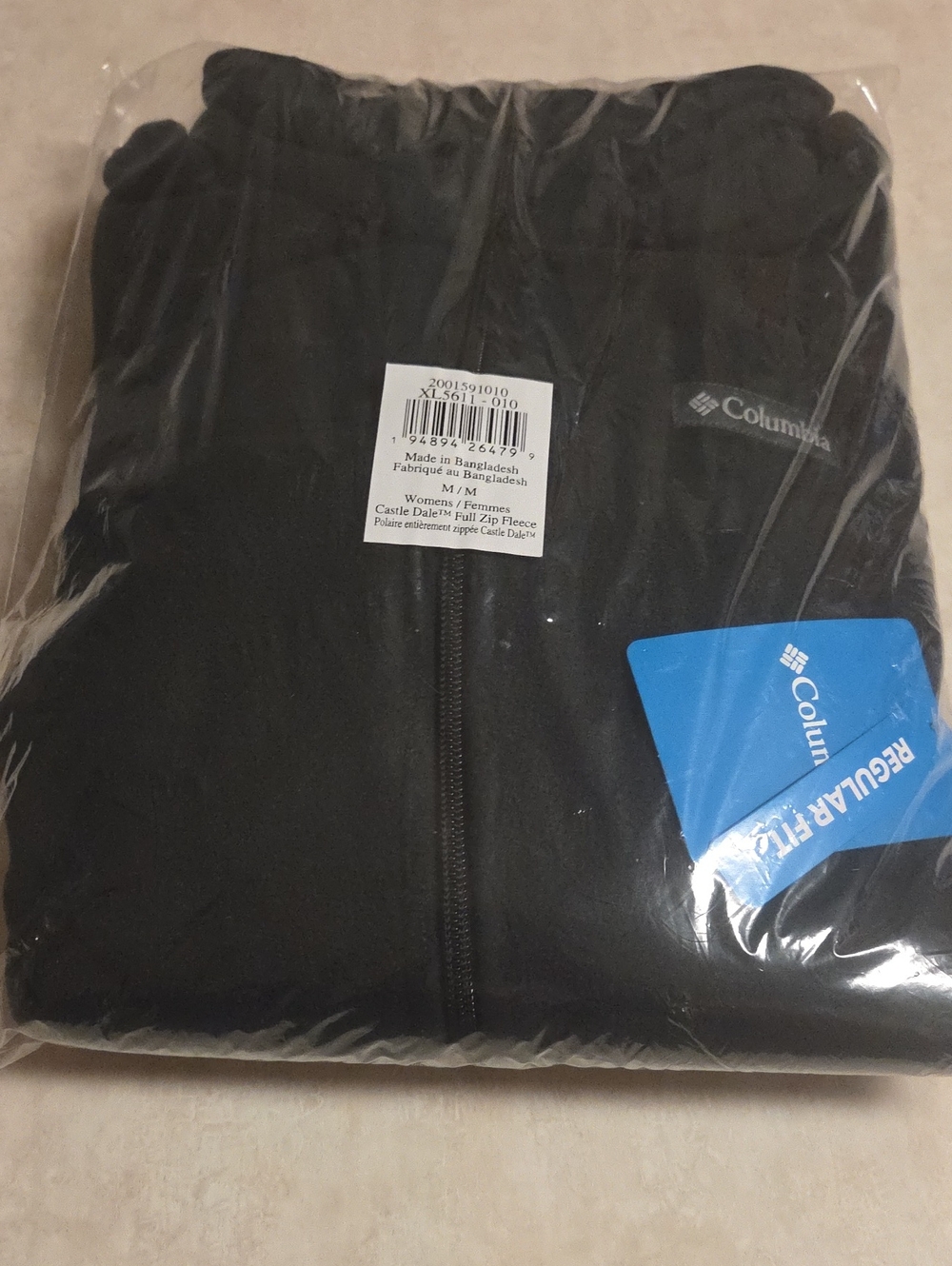 Columbia Black Women's Lightweight Full-Zip Shirt Jacket